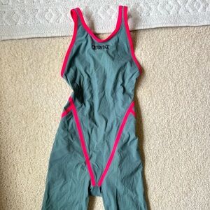 ARENA Powerskin Carbon Core FX Open Back Tech Suit Size 22 Women limited edition